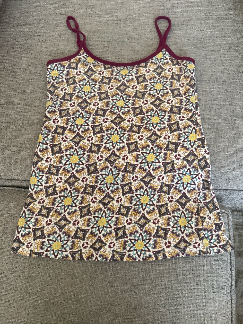 Jovovich-Hawk for Target Boho Medallion Print Cami Tank Top Medium Rare Collab